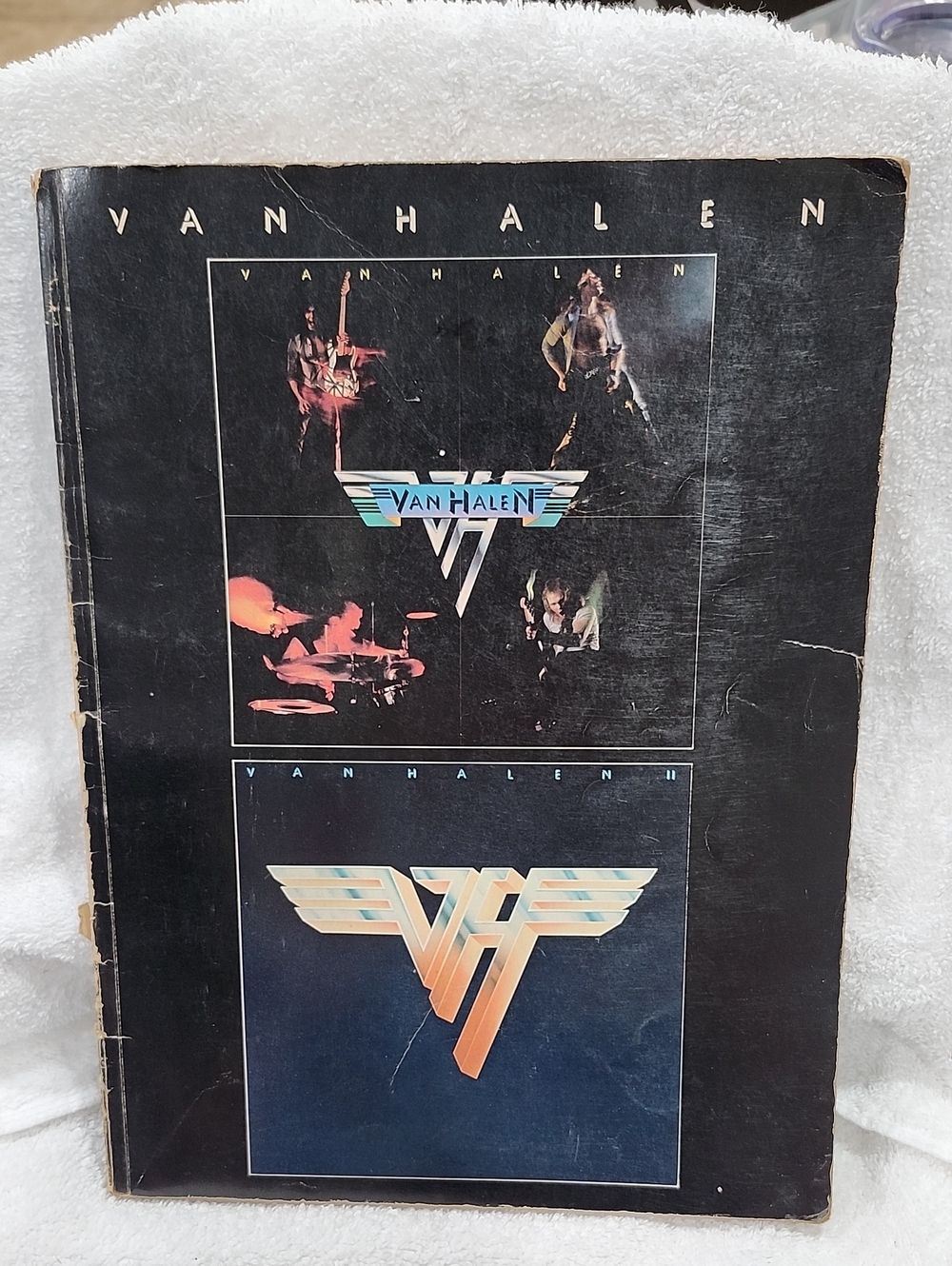 Vintage 1980 Van Halen I & II Guitar/Piano Songbook